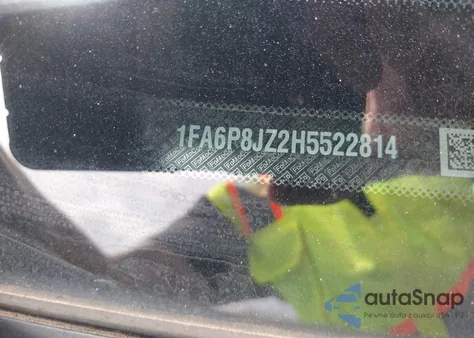 2017 Ford Shelby Gt350 z USA, uszkodzony, nr VIN 1FA6P8JZ2H5522814